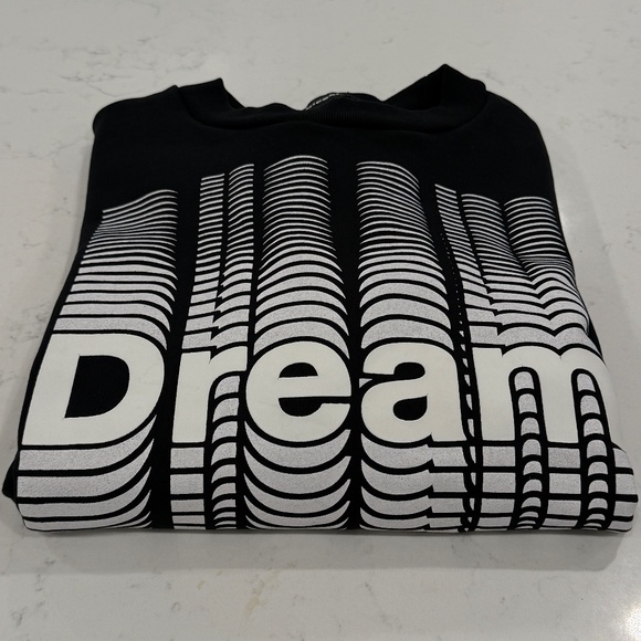 DIESEL “Dream” Black Graphic Sweatshirt – Unisex Oversized Fit, Size L - Picture 1 of 4